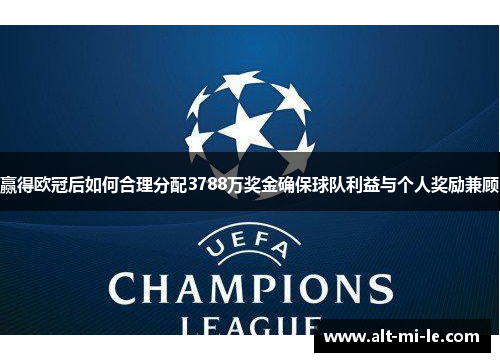 赢得欧冠后如何合理分配3788万奖金确保球队利益与个人奖励兼顾